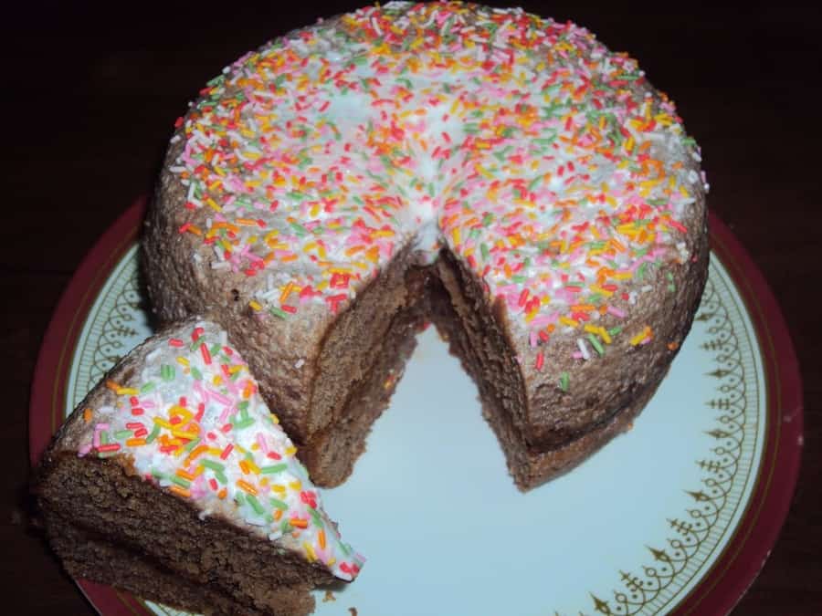 Rainbow Chocolate cake