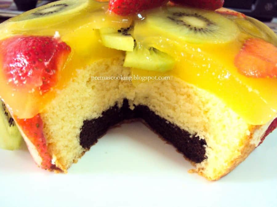 Fruit Agar Cake recipe by Jaffrin Kathija at BetterButter