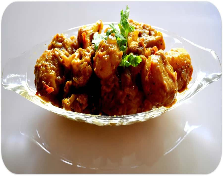 Aloo Gobi Semi Dry Curry