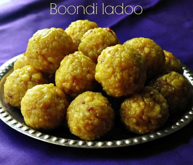 boondi ladoo recipe