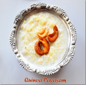 Quinoa Kheer / Payasam