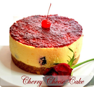 Cherry cheese cake
