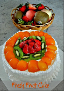 Fresh Fruit Cake