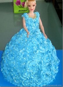 Barbie cake