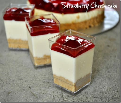 Simple Strawberry cheese cake | How to make cheese cake