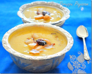 Pasi Paruppu Payasam