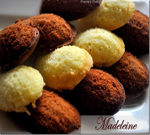 Madeleine (cake) Recipe | Simple and Easy Madeleine Recipe with Step by Step Procedures and Pictures