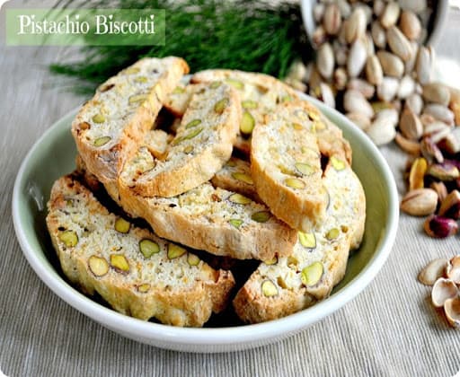 Traditional Pistachio Biscotti |Classic Biscotti Recipe
