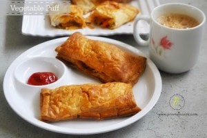 Vegetable puffs