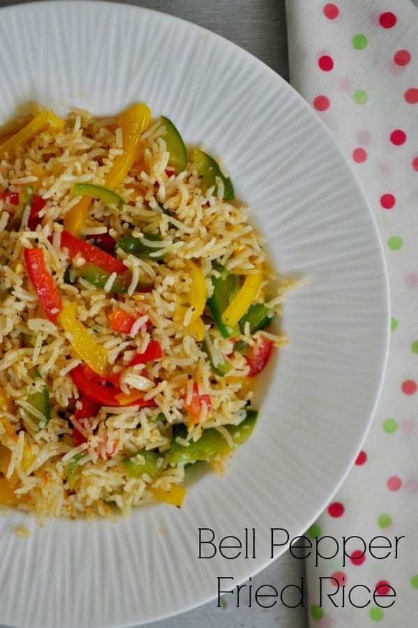 capsicum  Fried Rice