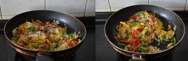 bell pepper fried rice