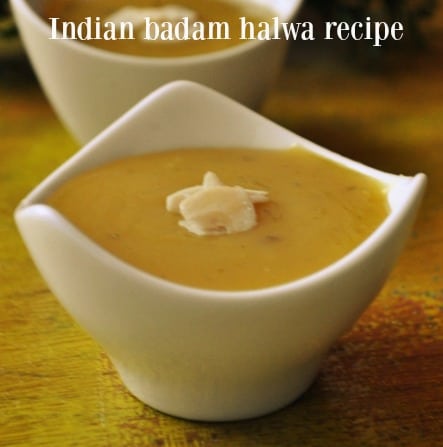 Indian badam halwa recipe