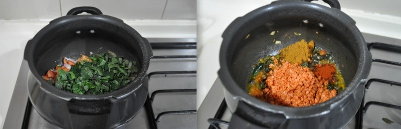 gongura dal preparation