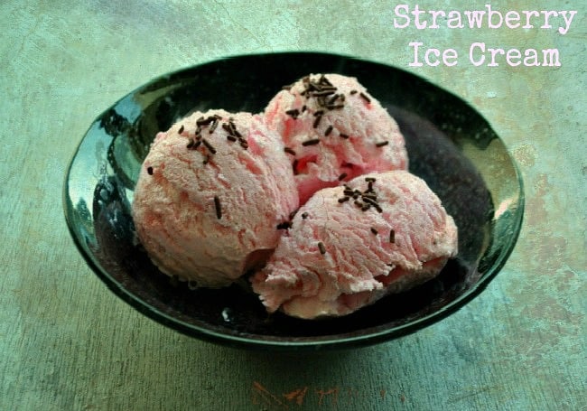 Strawberry Ice Cream Recipe, Easy tip to clean Strawberry