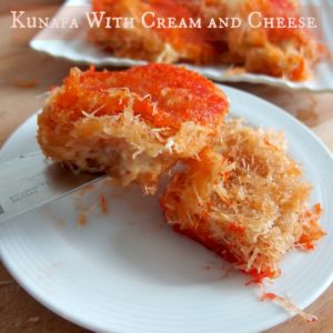 Kunafa-recipe-with-cream-and-cheese