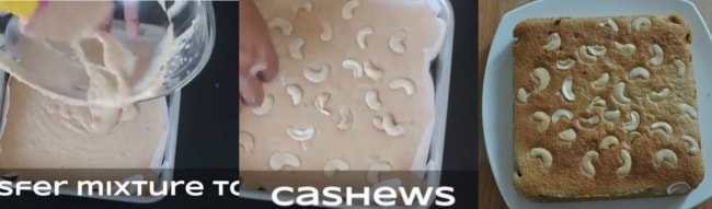 Cashew Cake