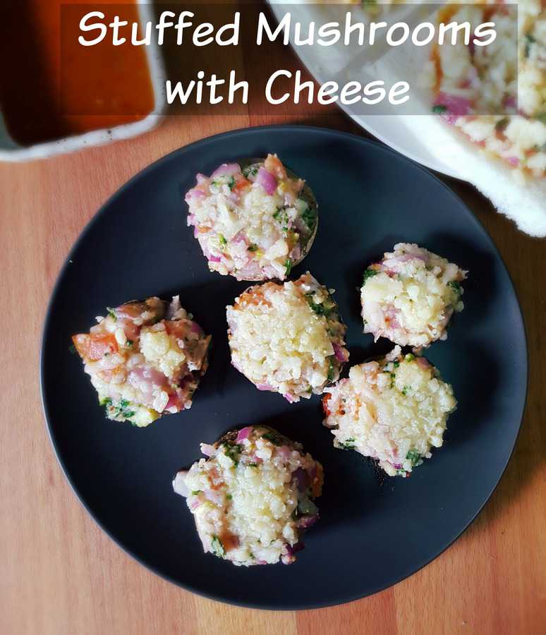 baked stuffed mushrooms with cheese