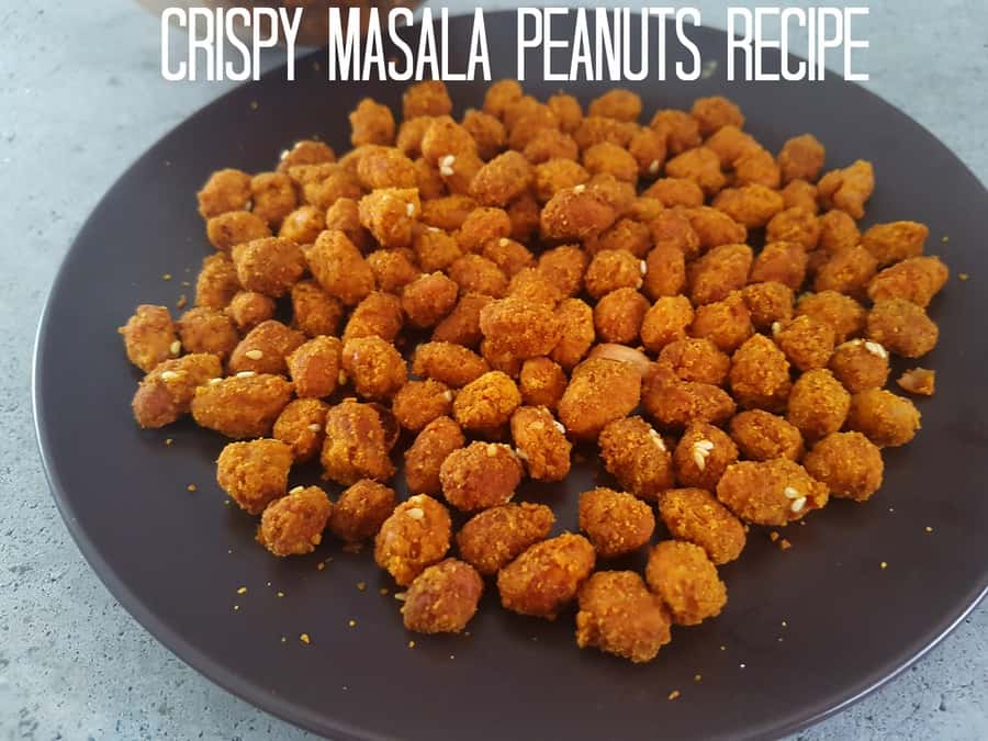 Crispy Masala Peanuts Recipe