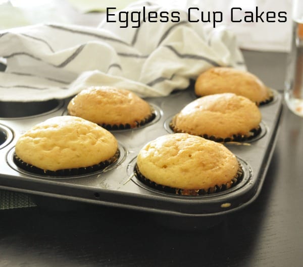 Eggless Cup Cakes