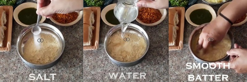 Vada Pav Besan Batter Preparation