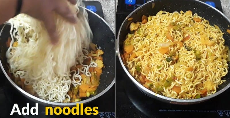 Veg Noodles biryani Recipe