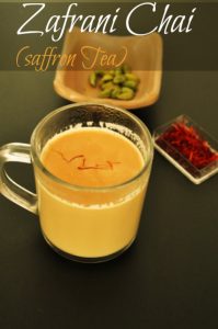 Zafrani Chai (saffron Tea) recipe
