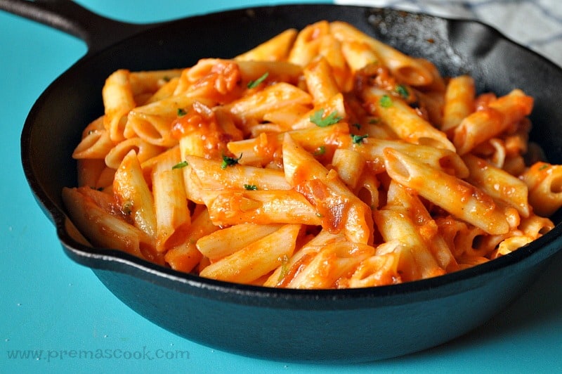 Tomato Pasta-Pasta in tomato sauce