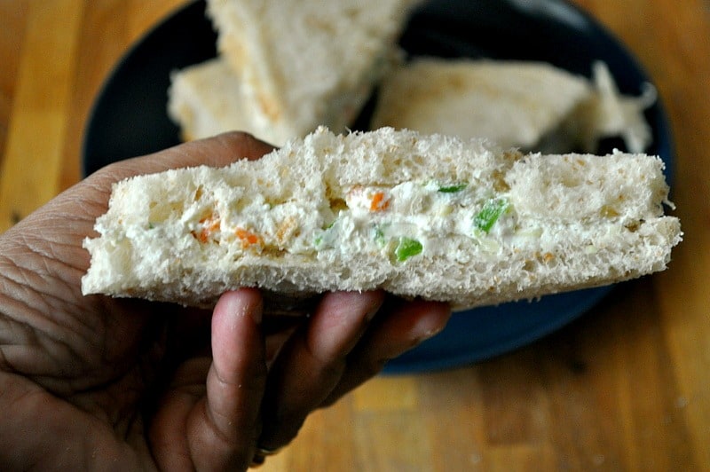 Dahi Sandwich recipe, Hung Curd Sandwich, Easy Sandwich