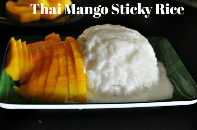 Mango Sticky rice recipe