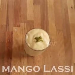 Mango lassi is reasy