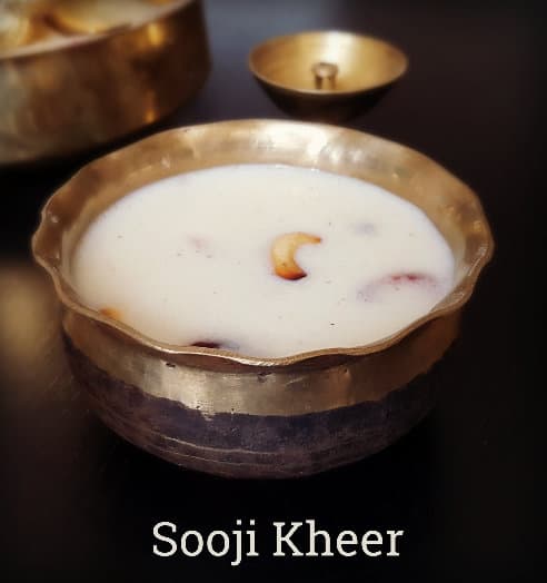 Sooji Kheer Recipe