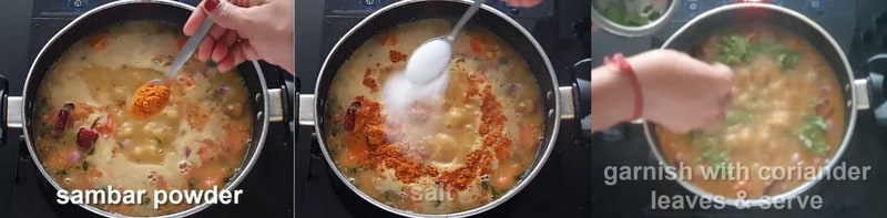 sambar recipe