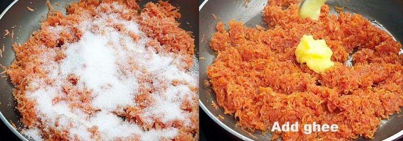 gajar ka halwa recipe with desi ghee