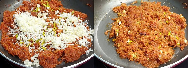 gajar ka halwa recipe with koya