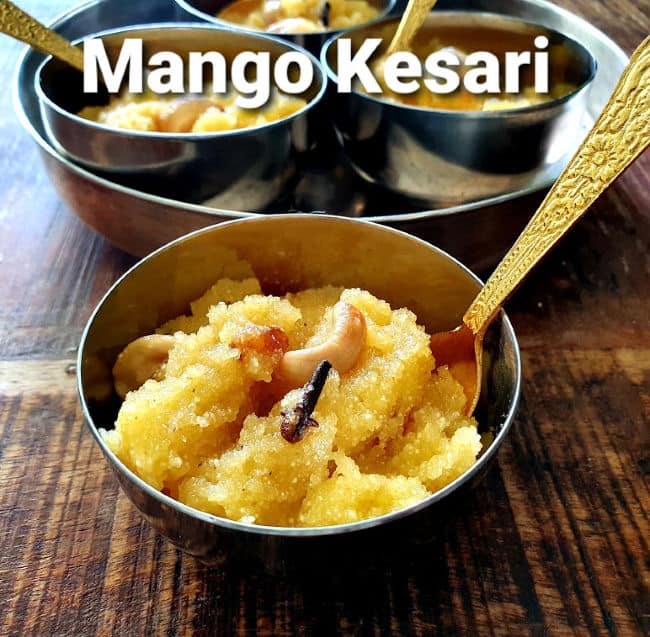 Mango Kesari recipe, How to make Mango Sheera
