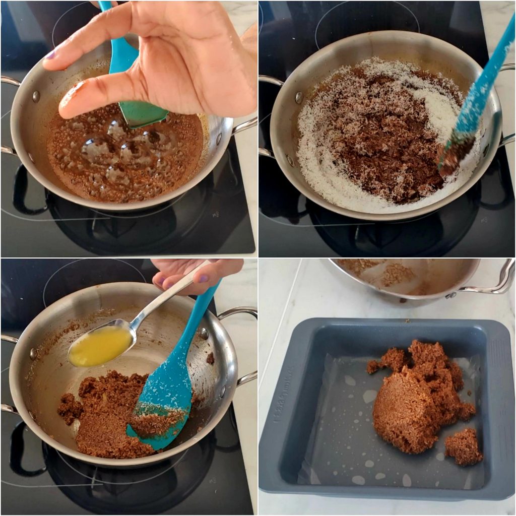 Karupatti Coconut Burfi recipe
