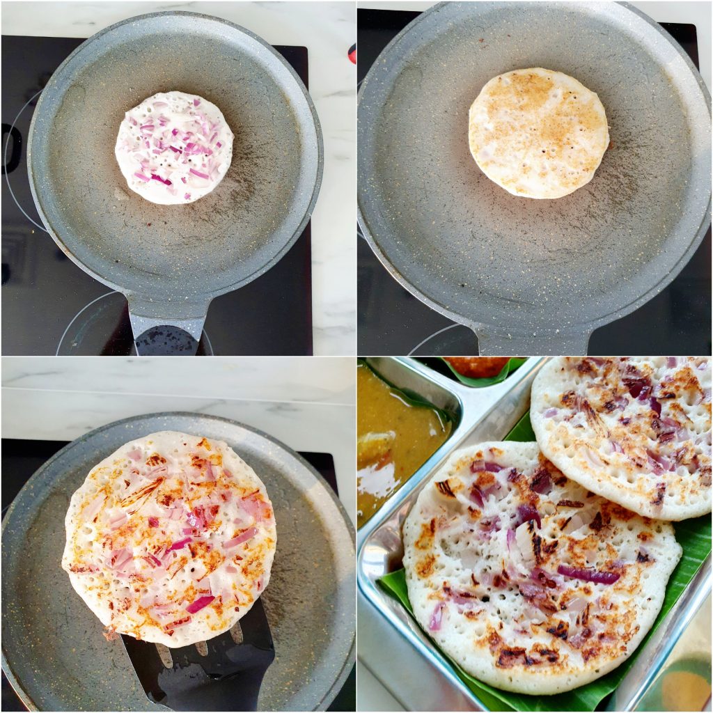 Onion Oats Uthappam recipe