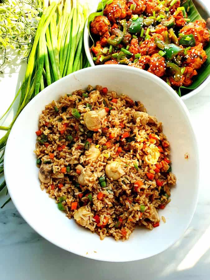 Vegetable Fried rice recipe