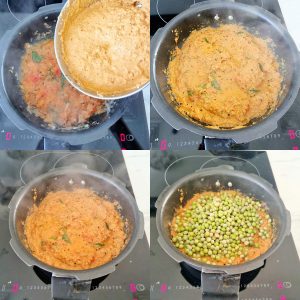 Green Peas Masala Dosa recipe, Chettinad Pachai Pattani Masala Dosai 2recipe