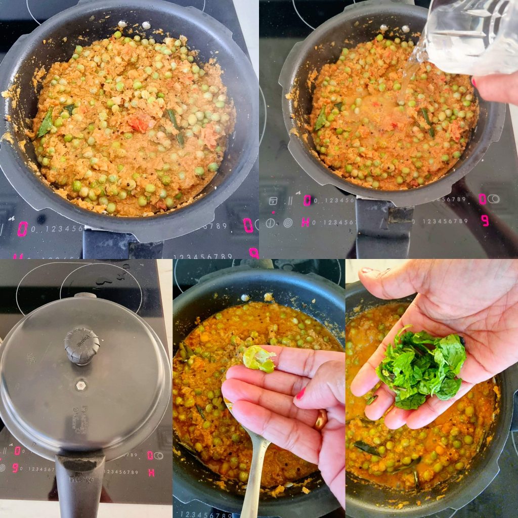 Green Peas Masala Dosa recipe, Chettinad Pachai Pattani Masala Dosai