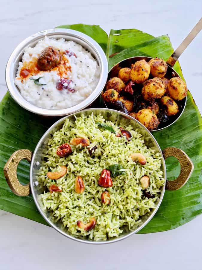 Corinader Rice(kothamalli Sadam) recipe