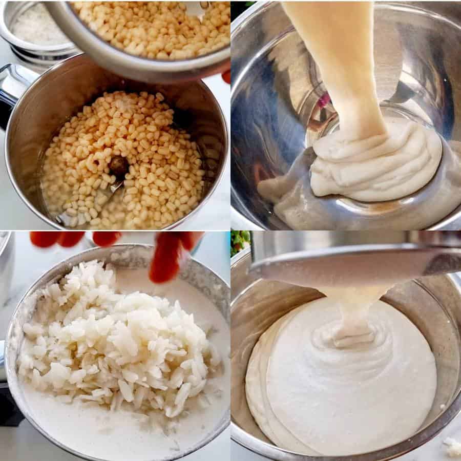 Pacharisi Idli recipe, How to make idly batter with sona masoori raw Rice, Naivedyam Recipes Step 2