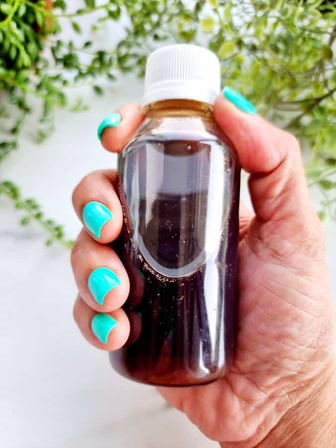 organic homemade hair oil