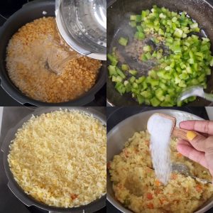 How to make BISI BELE BATH IN PRESSURE COOKER