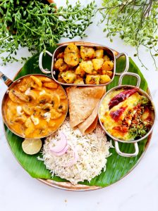 How to make Simple & Quick North Indian Thali
