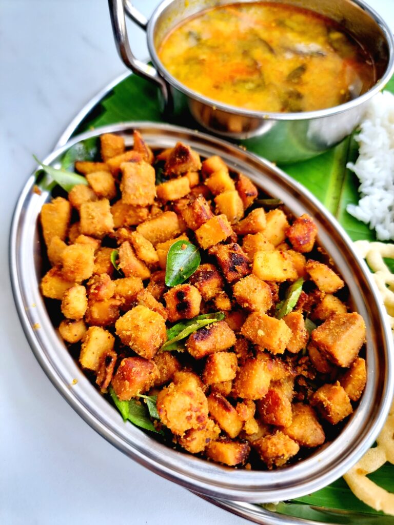 Senai Kilangu Varuval, How to make Spicy Yam Roast