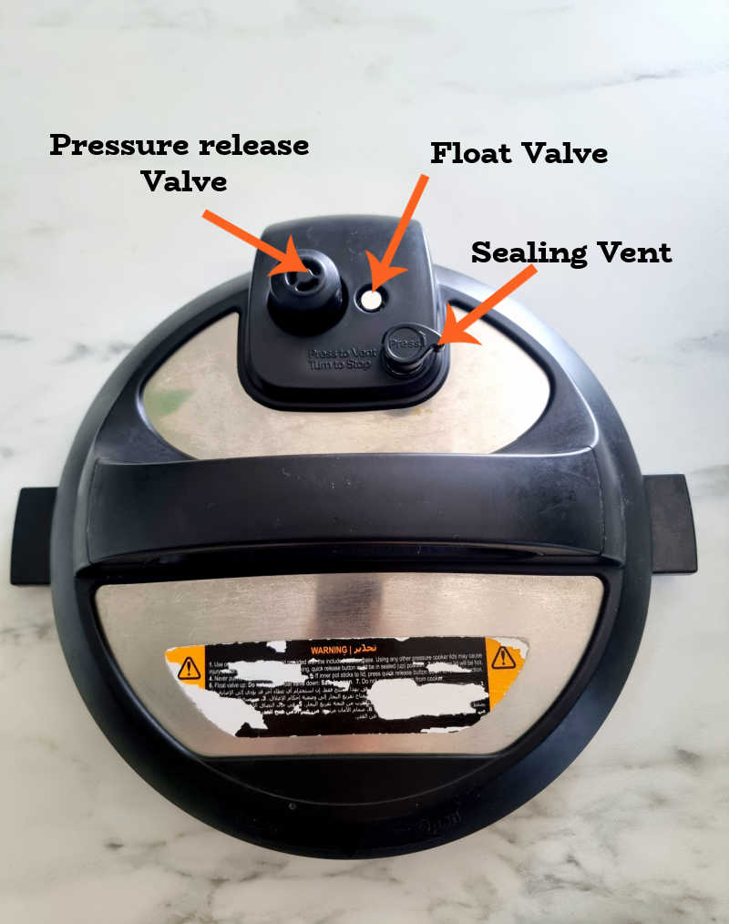 Vent on instant pot sale