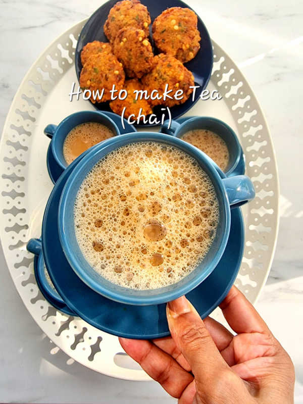 Tea(chai) Recipe, How to make a Perfect Strong Tea for 4 People