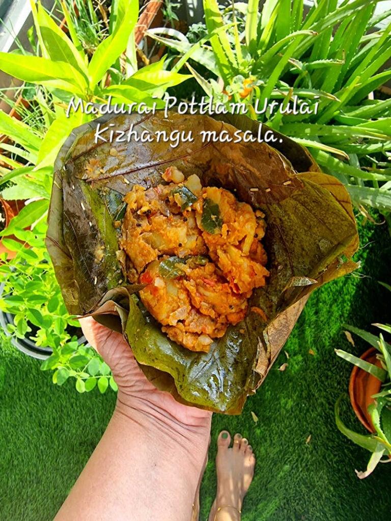 Urulai Kilangu Pottalam, Incredible Madurai Famous Food Potato Parcel at Home
