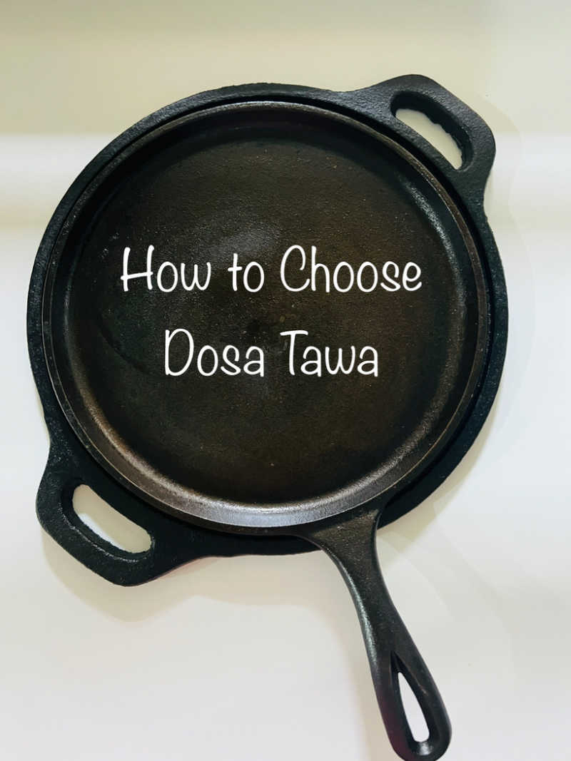 How to Season Dosa Tawa/Cast Iron Tawa-10 Tips to Avoid Dosa sticking to  the Tava/Skillet - Padhuskitchen